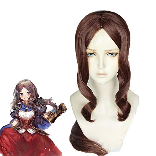Schicksal Großauftrag Da Vinci FGO Caster Lily Cosplay Perücken Schicksal Stay Night Sabre Lily rot Synthetisches Haar Perücke + Perücke Cap von GGJKB
