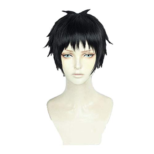 Shinra Kusakabe Fire Force Wigs Short Black Heat Resistant Synthetic Hair Anime Costume Cosplay Wig+ Wig Cap One Size Shinra Kusakabe Shinra Kusakabe Fire Force Wigs Short Black Heat Resistant Synthetic Hair Anime Costume Cosplay Wig+ Wig Cap One Size Shinra Kusakabe von GGJKB