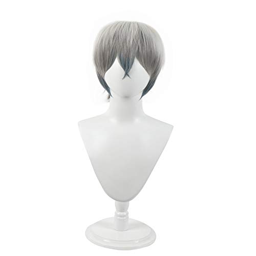 Spiel Arknights Executor Perücke Cosplay Kostüm Hitzebeständige Faser Haare Perucas Halloween Karneval Party Perücken KUWS7059 von GGJKB
