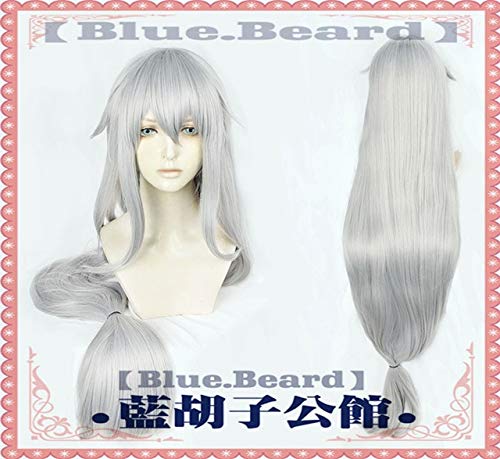 Spiel Arknights Skadi Cosplay Perücken Grau Lang Hochtemperatur Faser Kunsthaar Perücke Arknights Skadi von GGJKB