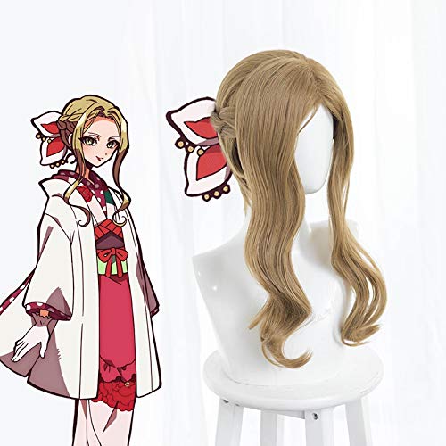 Toilettengebundene Hanako-Kun Yako Cosplay Perücken Twist Braid Leinen Kurzes Haar Perücke Kostüm Prop Perücke Pelucas + Perücke Cap von GGJKB