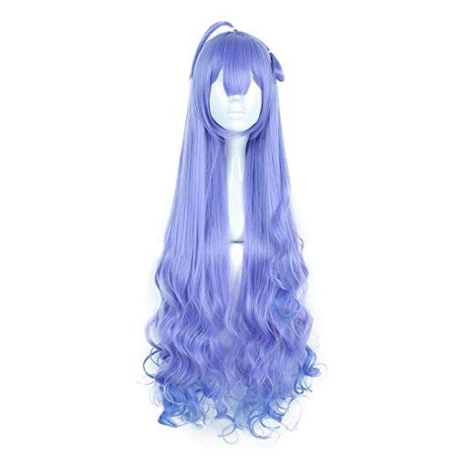 Tokio Anime Azur Lane HMS Einhorn Cosplay Perücke Frauen Blau Lang Wellig Hitzebeständiges Haar Halloween Party Kostüm Perücken Perucas KUWS664E Tokio Anime Azur Lane HMS Einhorn Cosplay Perücke Frauen Blau Lang Wellig Hitzebeständiges Haar Halloween Party Kostüm Perücken Perucas KUWS664E von GGJKB
