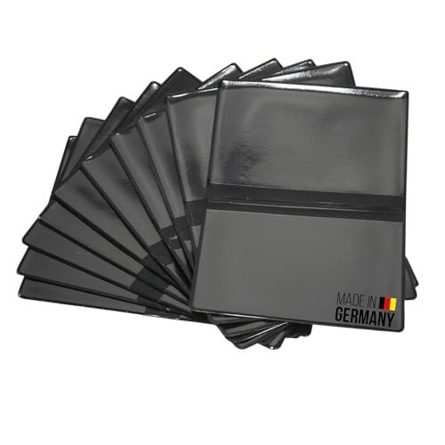 ggm Ausweishüllen 10 Stück in Schwarz – Kfz-Scheinhülle, Dokumententasche, Kartenschutzhülle und Dokumententasche – Robustes PVC für Fahrzeugschein, Ausweis, Führerschein – Kompakt & langlebig ggm Ausweishüllen 10 Stück in Schwarz – Kfz-Scheinhülle, Dokumententasche, Kartenschutzhülle und Dokumententasche – Robustes PVC für Fahrzeugschein, Ausweis, Führerschein – Kompakt & langlebig von ggm