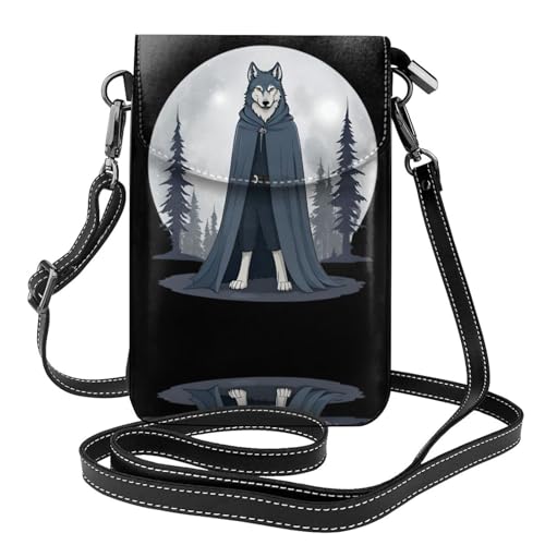 GGNKDL Moon Leader Printing Crossbody Bag Handytasche Damen Kleine Geldbörse Ein praktisches Geschenk geeignet zum Ausgehen, Trainieren und Einkaufen von GGNKDL