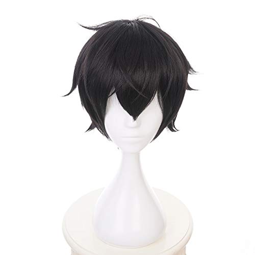 Anime Persona 5 Akira Kurusu Schwarz Kurze Perücke Cosplay Kostüm Hitzebeständiges Kunsthaar Männer Frauen Party Cosplay Perücken von GGOII