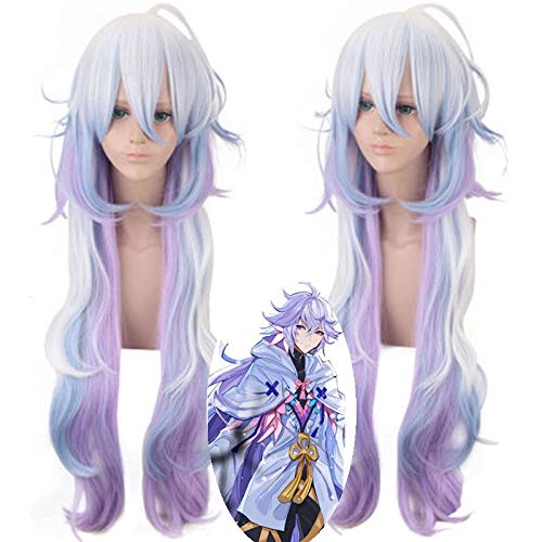 Anime Schicksal/Großauftrag Caster Merlin Lange Perücke Cosplay Kostüme Schicksal Stay Night Synthetische Haar Perücken Halloween Perücke von GGOII