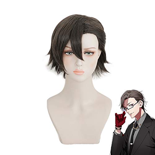 DRB Division Rap Battle Hypnose MIC 45 Kaninchen JYUTO IRUMA Kurze Perücke Cosplay Kostüm Männer Hitzebeständige synthetische Haarperücken von GGOII