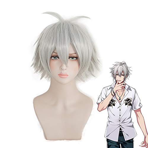DRB Division Rap Battle Hypnose MIC Mr.Hc SAMATOKI AOHITSUGI Kurze Perücke Cosplay Kostüm Männer Hitzebeständige synthetische Haarperücken von GGOII