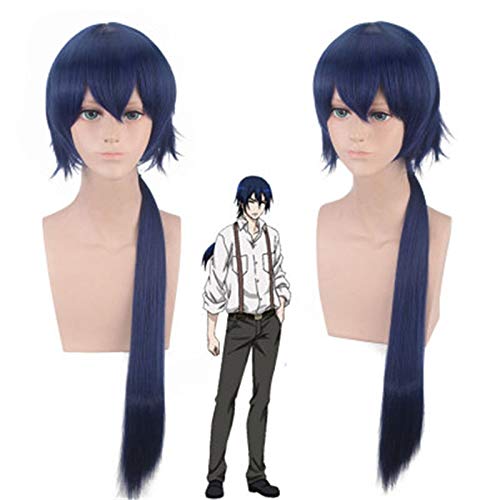Hohe Qualität unter einer Person 2 Zhuge Qing Cosplay Perücke blau lange gerade synthetische Haar Party Kostüm Perücken Hohe Qualität unter einer Person 2 Zhuge Qing Cosplay Perücke blau lange gerade synthetische Haar Party Kostüm Perücken von GGOII