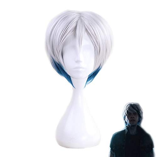 Movie Ready Player One Parzival Synthetic Wig Parzival Cosplay Costume Wigs For Men Fluffy Short Party Play Wigs Z-425 von GGOII