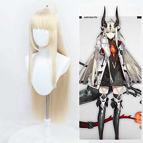 Spiel Arknights Operator Reed Cosplay Perücken Blond Gerade Lang Hitzebeständig Synthetik Haar Perücke Für Halloween Party Karneval Spiel Arknights Operator Reed Cosplay Perücken Blond Gerade Lang Hitzebeständig Synthetik Haar Perücke Für Halloween Party Karneval von GGOII