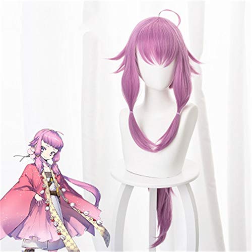Touken Ranbu Online Cosplay Perücke Rosa hitzebeständige synthetische Haar Perücken Halloween Karneval Party Kostüme Perücke von GGOII