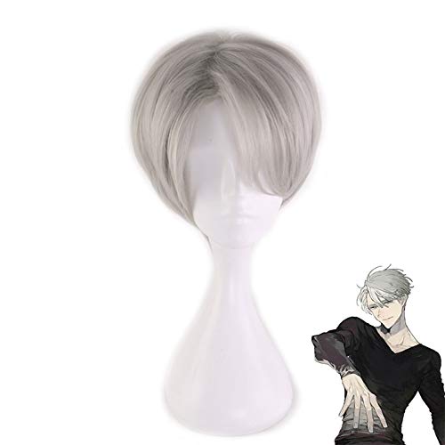 Yuri !!! Auf Eis Viktor Nikiforov Perücke Victor Nikiforov Cosplay Perücken + Perückenkappe von GGOII