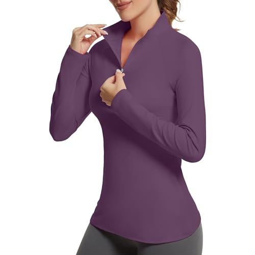 GGOV Damen Gv3142 Rash-Guard-Shirt, Xdeep Purple, Mittel GGOV Damen Gv3142 Rash-Guard-Shirt, Xdeep Purple, Mittel von GGOV