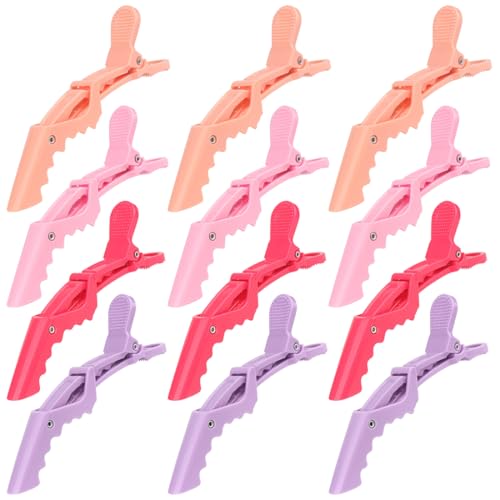 GGUFAY 12 Stück Neutrale Haarklammern Friseurbedarf,Alligator Haarklammern,Haarklammer Damen,Haarschmuck Damen, Abteilklammern Friseur GGUFAY 12 Stück Neutrale Haarklammern Friseurbedarf,Alligator Haarklammern,Haarklammer Damen,Haarschmuck Damen, Abteilklammern Friseur von GGUFAY