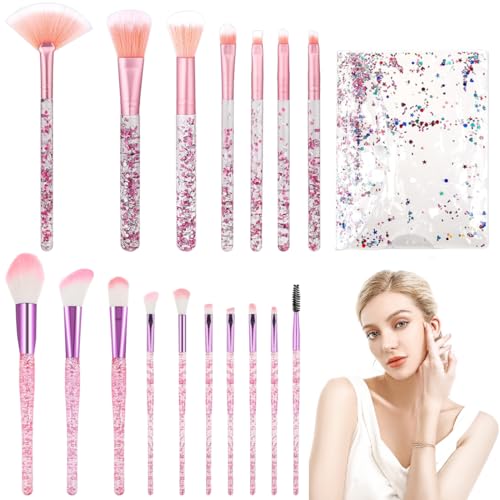 GGUFAY 17 Stück Professionelle Pinsel Set,Makeup Pinsel Set Gesicht und Auge Kunstpinsel,Puder Foundation Lidschatten Concealer Eyeshadow Schmink Pinsel GGUFAY 17 Stück Professionelle Pinsel Set,Makeup Pinsel Set Gesicht und Auge Kunstpinsel,Puder Foundation Lidschatten Concealer Eyeshadow Schmink Pinsel von GGUFAY