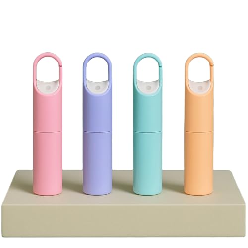 GGUFAY 4 Stück Tragbarer Parfümzerstäuber, 20ml Parfüm Zerstäuber Nachfüllbar, Mini-Zerstäuber, für Unterwegs, Parfümzerstäuber Parfüm Abfüller für Männer Und Frauen von GGUFAY