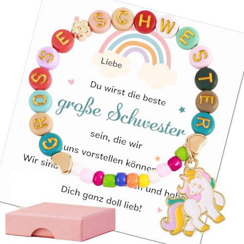 Geschenk Einschulung Mädchen, Schulkind Einschulung, Schulkind Geschenk, Geschenk Einschulung Mädchen Armband Schulkind, Einschulung Mädchen Schultüte Füllung von GGUFAY