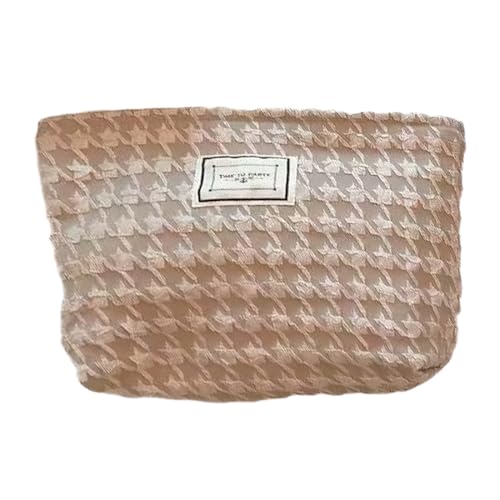 Kosmetikbeutel, Kosmetiktasche Waschtasche, Damen Schminktasche, Multifunktionaler Reisen Kulturtasche für Damen Mädchen(Khaki) von GGUFAY