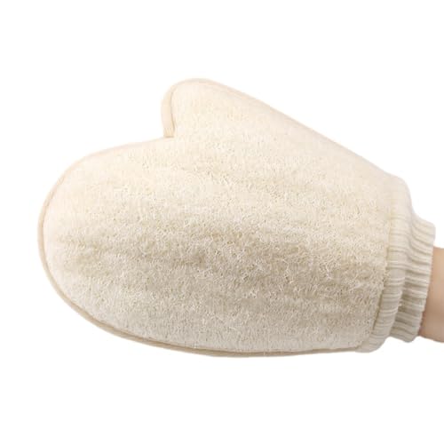 Luffa Schwamm Peelinghandschuh, Natürlicher Peeling Handtuch Gloves, Body Scrub Handschuh, Duschhandschuh für Körperpeeling, für bath dusche exfoliating body Luffa Schwamm Peelinghandschuh, Natürlicher Peeling Handtuch Gloves, Body Scrub Handschuh, Duschhandschuh für Körperpeeling, für bath dusche exfoliating body von GGUFAY