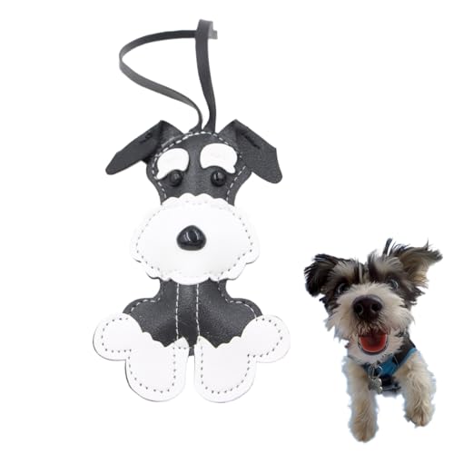Schlüsselanhänger, Leder Hund Anhänger für Geburtstag Geschenk, Anhänger für Handtaschen, Ideen für Geburtstag Geschenk, Vatertag Geschenk, Geschenk zum Muttertag Schlüsselanhänger, Leder Hund Anhänger für Geburtstag Geschenk, Anhänger für Handtaschen, Ideen für Geburtstag Geschenk, Vatertag Geschenk, Geschenk zum Muttertag von GGUFAY