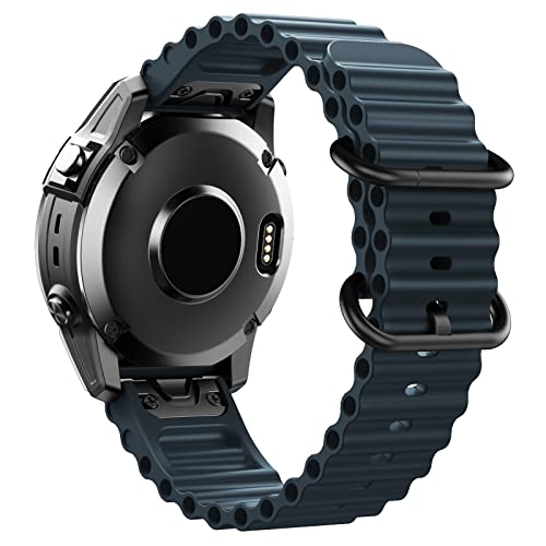 22 mm 26 mm Ozean Silikon Armband -Gurt für Garmin -Ansatz S62 Fenix5x 5plus Fenix 6x 6 6pro Fenix7x 7 Uhrenband Intinct1 2 Schnellfit -Armband D2 Watchbänder 22 mm 26 mm Ozean Silikon Armband -Gurt für Garmin -Ansatz S62 Fenix5x 5plus Fenix 6x 6 6pro Fenix7x 7 Uhrenband Intinct1 2 Schnellfit -Armband D2 Watchbänder von GGYTMQL