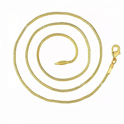 GGYTMQL 1mm Schlangenkette Halskette Frauen Accessoires Schmuck mit Choker Halskette 40 cm-75 cm in China hergestellt von GGYTMQL
