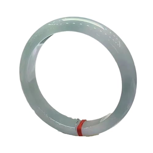 GGYTMQL Authentisches Jade Bangle Jade Armreif Armband für Frauen, natürliche Farbe Jade Armband Armreifen mit Schmuckschachtel und Zertifikat von GGYTMQL
