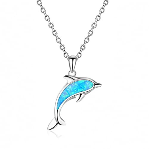 GGYTMQL Blue Fire Opal Delphin -Anhänger 100% fester Regenbogen Geburtsstein Tier Halskette Frauen Halshöhe Geschenke in China hergestellt GGYTMQL Blue Fire Opal Delphin -Anhänger 100% fester Regenbogen Geburtsstein Tier Halskette Frauen Halshöhe Geschenke in China hergestellt von GGYTMQL