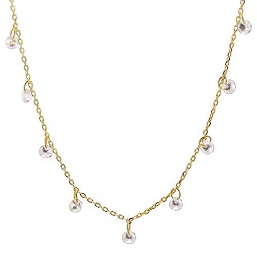 GGYTMQL Diamond 925 Halskette für Frauen Ketten -Halskette Halskette Kragen GGYTMQL Diamond 925 Halskette für Frauen Ketten -Halskette Halskette Kragen von GGYTMQL