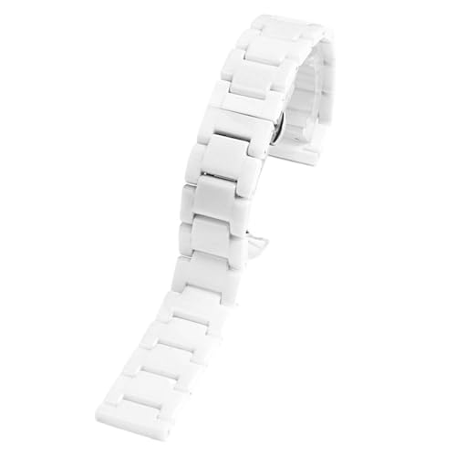 GGYTMQL Edelstahl -Keramik -Uhr -Band Watch Armband Frauen Männer Mode Schnellveröffentlichungswache Band von GGYTMQL