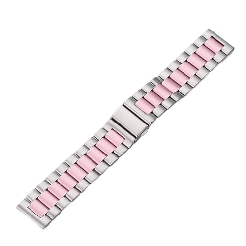 GGYTMQL Edelstahl -Uhr -Band -Band Universal Metal Watch Armband Smartwatch Ersatzband Männer Frauen passen die meisten traditionellen Uhren von GGYTMQL