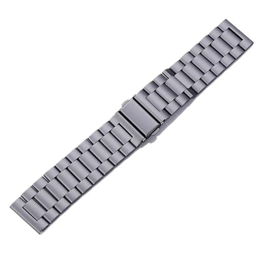 GGYTMQL Edelstahl -Uhr -Band -Band Universal Metal Watch Armband Smartwatch Ersatzband Männer Frauen passen die meisten traditionellen Uhren von GGYTMQL