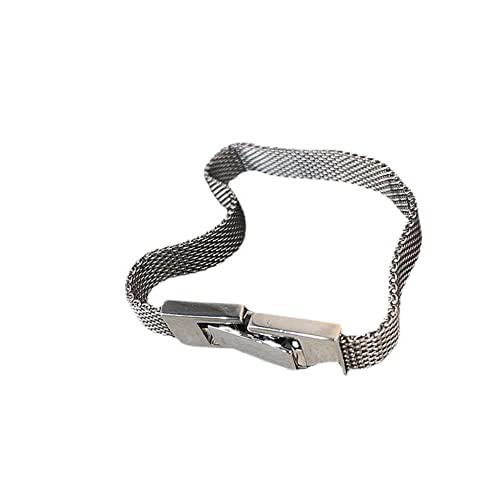 GGYTMQL Geflochtenes breites Armband mit Gürtelschnalle, weibliche Hand, FEMIN-Teil von PREPENTER von GGYTMQL