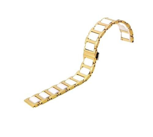 GGYTMQL Keramikarmband in Edelstahl Uhren -Uhr -Uhr -Gurt Frauen Mann Mode Armbanduhr Band GGYTMQL Keramikarmband in Edelstahl Uhren -Uhr -Uhr -Gurt Frauen Mann Mode Armbanduhr Band von GGYTMQL