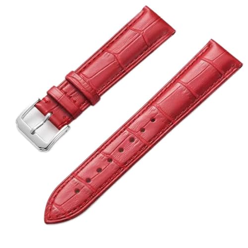 GGYTMQL Lederuhr mit Männern und Frauen Pin Basketball kleines Armbandzubehör-Gurt (Weißdinosaurier Doodle4,17mm) von GGYTMQL