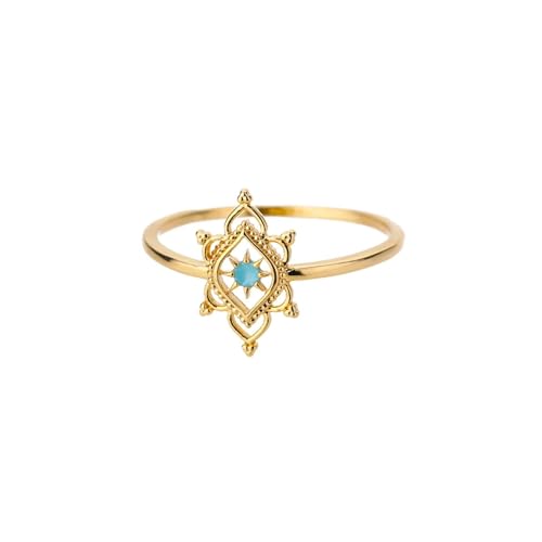 GGYTMQL Mädchen Produkte Ringe Ring Schmuck Frauen Männer Opal hexagonal Sternblumenring für Frauen hohles Muster Geometrie Ring Femme Party Hochzeitsgeschenke GGYTMQL Mädchen Produkte Ringe Ring Schmuck Frauen Männer Opal hexagonal Sternblumenring für Frauen hohles Muster Geometrie Ring Femme Party Hochzeitsgeschenke von GGYTMQL
