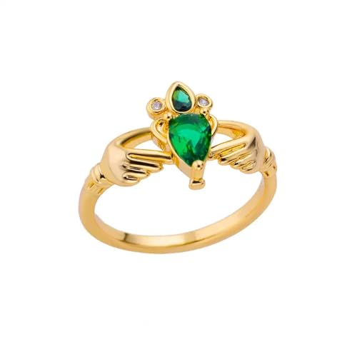GGYTMQL Mädchen Produkte Ringe Ring Schmuck Frauen Männer Square Wickelte Ringe für Frauen Ring Hochzeitsfeier Geschenke von GGYTMQL