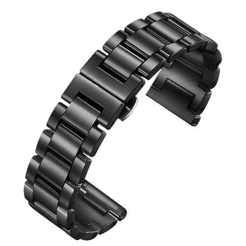 GGYTMQL Männer und Frauen schnelle Release Ceramic Watch Band kompatibel mit Smart Watches und Quarzuhren von GGYTMQL