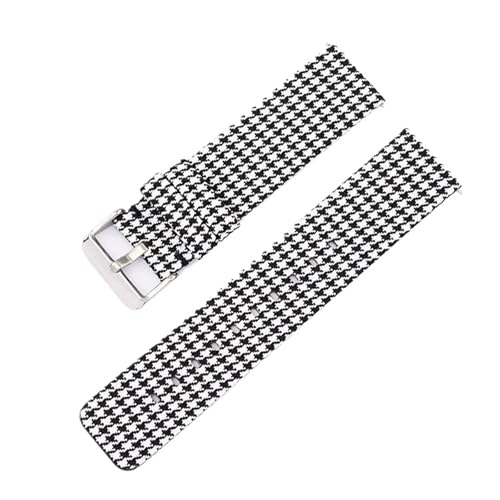 GGYTMQL Nylon Canvas Watch Band gewebtes Softgürtel Universal Armband für Männer Frauen Sport schneller Release -Armbandband Band von GGYTMQL