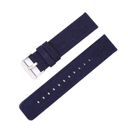 GGYTMQL Nylon Canvas Watch Band gewebtes Softgürtel Universal Armband für Männer Frauen Sport schneller Release -Armbandband Band von GGYTMQL