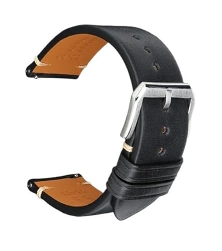 GGYTMQL Retro Leather Watchband -Männer Frauen schwarz grau Brown Uhren Band für Smartwatch 20mm 22mm Schnellveröffentlichungsgurte fit GGYTMQL Retro Leather Watchband -Männer Frauen schwarz grau Brown Uhren Band für Smartwatch 20mm 22mm Schnellveröffentlichungsgurte fit von GGYTMQL