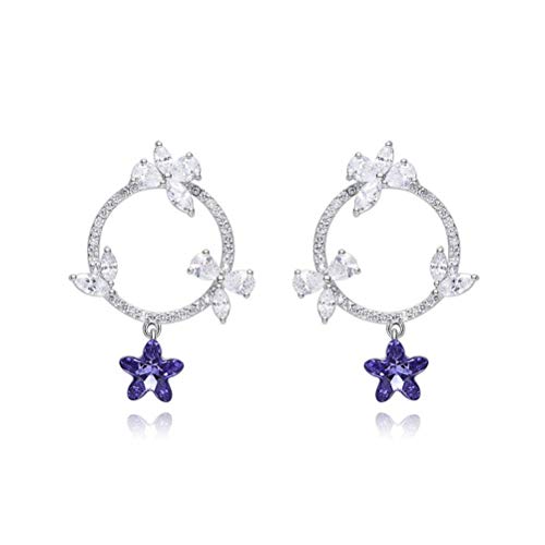 Ohrringe für Frauen, Blumenohrring, Tablett, Ohrringe für Frauen, Blumenohrring, Tablett, von GGYTMQL