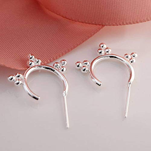 Ohrringe für Frauen, Ohrringe, Modeschmuck, einfache Temperament-Ohrringe, Halbkreis, von GGYTMQL