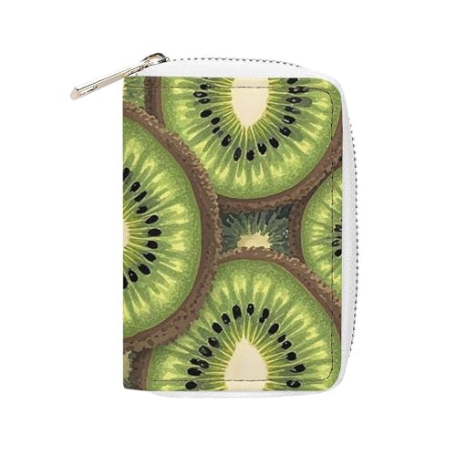 GHBNK Kreditkartenetui mit Kiwi-Kunstmuster, Kreditkartenetuis für Damen, Visitenkarten-Organizer, Kartenhalter, Geldbörse, kleine Münzbörse, weiches PU-Kartenetui mit Reißverschluss, Stil, 16 x 11,5 GHBNK Kreditkartenetui mit Kiwi-Kunstmuster, Kreditkartenetuis für Damen, Visitenkarten-Organizer, Kartenhalter, Geldbörse, kleine Münzbörse, weiches PU-Kartenetui mit Reißverschluss, Stil, 16 x 11,5 von GHBNK
