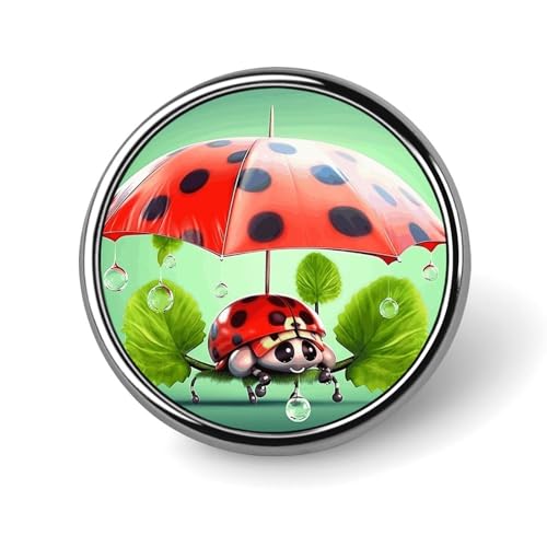 Gorilla on the Ground runde Anstecknadel, Brosche, Abzeichen, niedliche Krawattennadel für Hüte, Kleidung, Taschen, einzigartiges Mode-Accessoire, Geschenk für Männer und Frauen, rund, Aluminium, kein von GHBNK