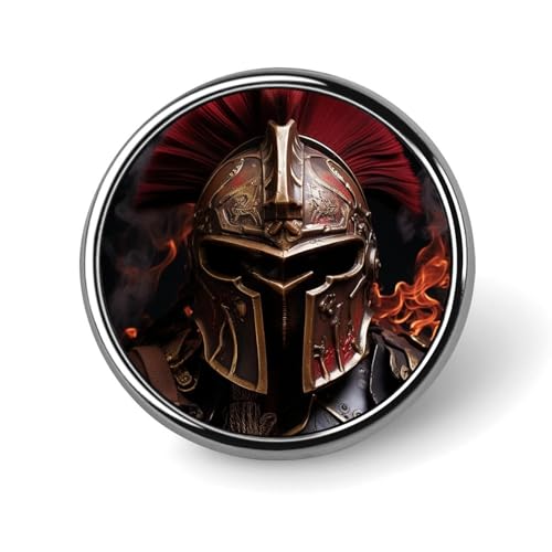 Gorilla on the Ground runde Anstecknadel, Brosche, Abzeichen, niedliche Krawattennadel für Hüte, Kleidung, Taschen, einzigartiges Mode-Accessoire, Geschenk für Männer und Frauen, rund, Aluminium, kein von GHBNK