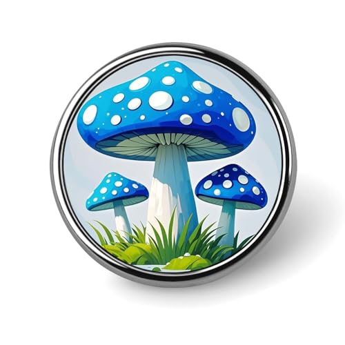 Niedliche Pinguin-Brosche, rund, Krawattennadel für Hüte, Kleidung, Taschen, einzigartiges Mode-Accessoire, Geschenk für Männer und Frauen, Circular, Aluminium, Kein Edelstein von GHBNK