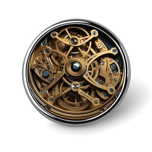 Runde Anstecknadel, Motiv: Grand C in Italien, niedliche Krawattennadel für Hüte, Kleidung, Taschen, einzigartiges Mode-Accessoire, Geschenk für Männer und Frauen, rund, Aluminium, kein Edelstein von GHBNK