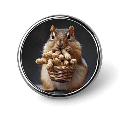 Runde Anstecknadel im Tintenstil, Motiv: Drache, niedliche Krawattennadel für Hüte, Kleidung, Taschen, einzigartiges Mode-Accessoire, Geschenk für Männer und Frauen, Circular, Aluminium, Kein von GHBNK